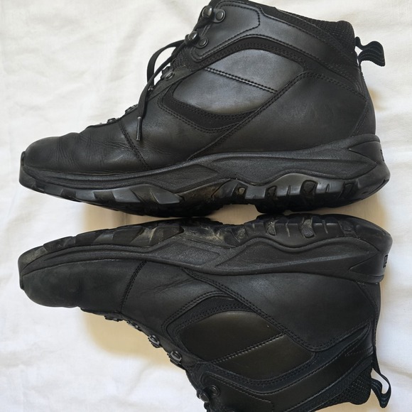 Timberland Mt Maddsen Mid Waterproof Black Leather Hiking Boots Mens 11.5 A2960‎ main image 4